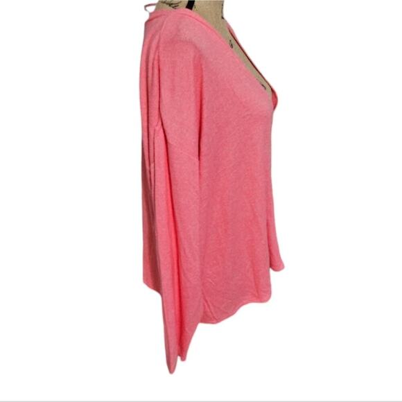 Lane Bryant Super Soft Pink Lightweight Cardigan Sweater Plus Size 22/24 3X new! - Picture 4 of 8